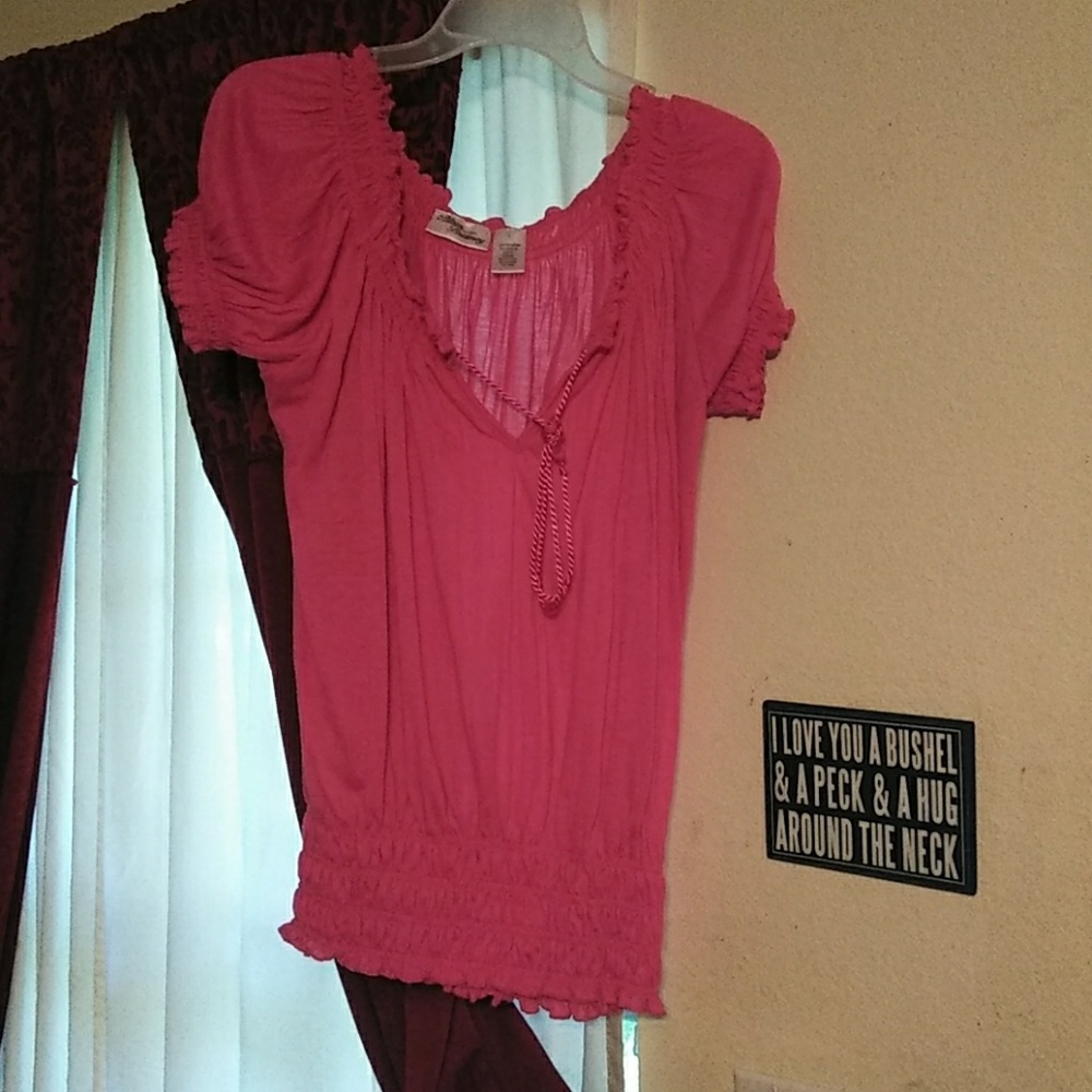 Pink shirt